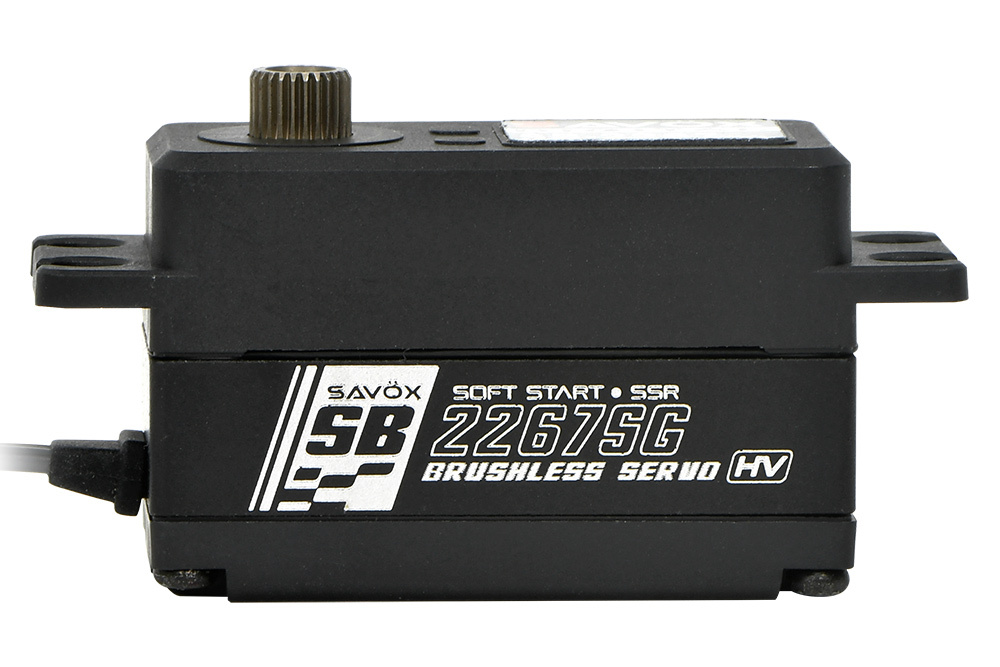 Savöx SB-2267SG Servo 25Kg 0.08s HV Alu Brushless Lågt Ståldrev