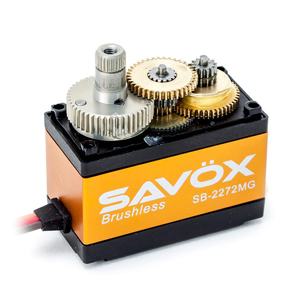 Savöx SB-2272MG Servo 7Kg 0,032s HV Alu Brushless Metalldrev