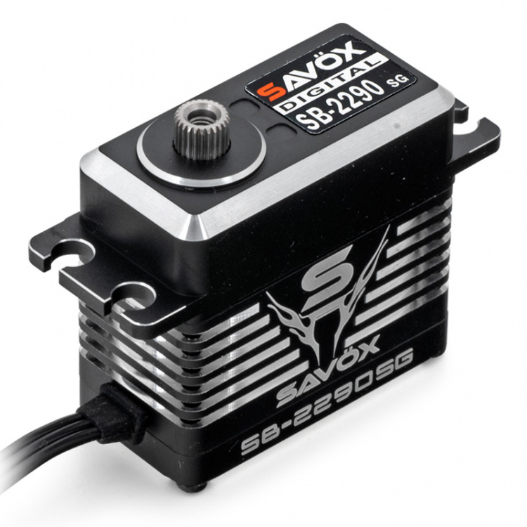 Savöx SB-2290SG Servo 65Kg 0.11s 8.4V Alu BL Ståldrev