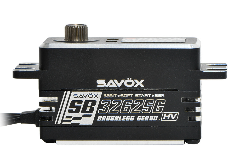 Savöx SB-3262SG Servo 28Kg 0.08s HV Alu BL Ståldrev Lågprofil