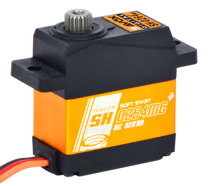 Savöx SH-0264MG Plus Servo 1,2Kg 0,06s Alu Metalldrev Mikro