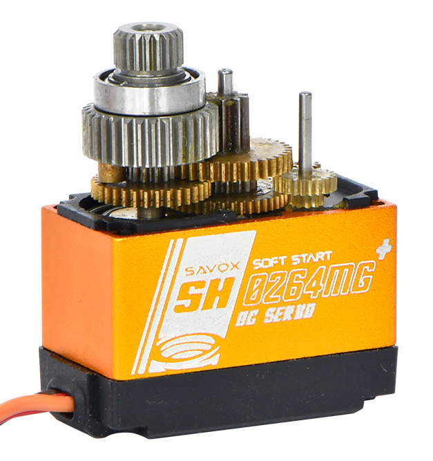 Savöx SH-0264MG Plus Servo 1,2Kg 0,06s Alu Metalldrev Mikro