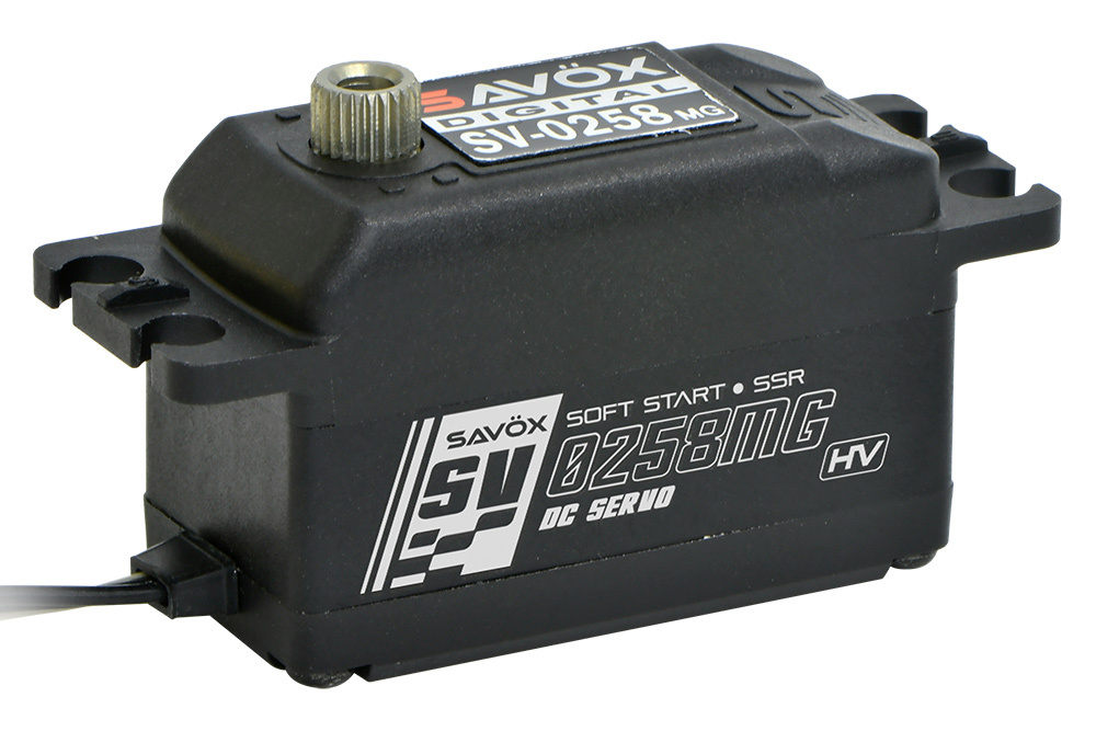Savöx SV-0258MG Servo 8Kg 0.11s HV Metalldrev Lågprofil
