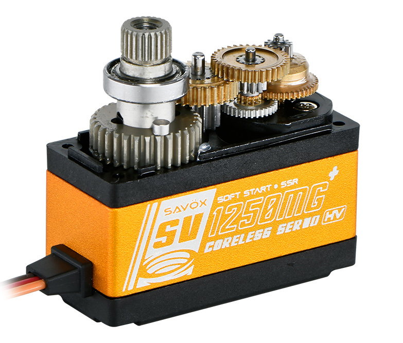 Savöx SV-1250MG Plus Servo 8kg 0.095s HV Alu Coreless Metalldrev Mini