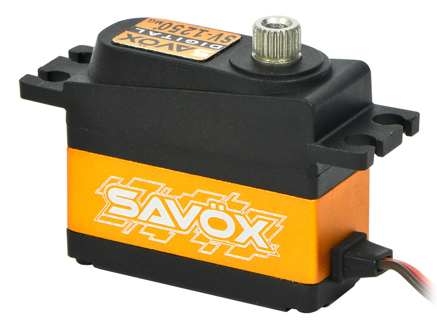 Savöx SV-1250MG Plus Servo 8kg 0.095s HV Alu Coreless Metalldrev Mini