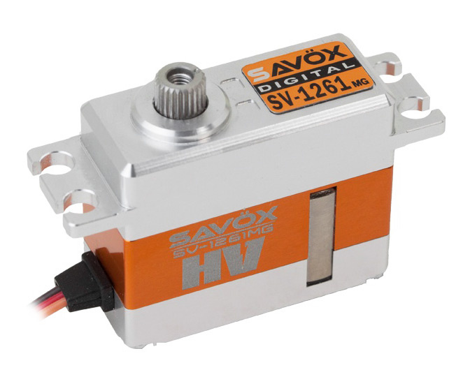 Savöx SV-1261MG Servo 20Kg 0.095s HV Alu Coreless Metalldrev Mini