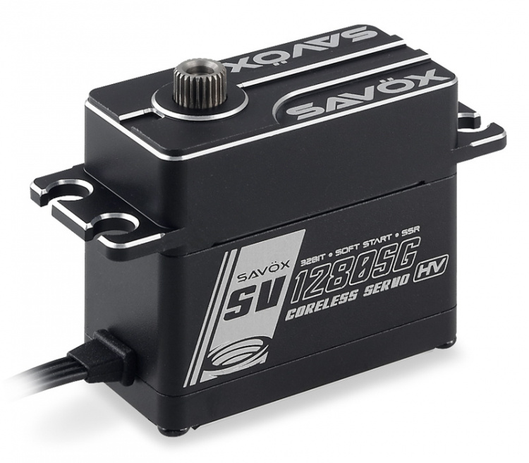 Savöx SV-1280SG Servo 50Kg 0.14s HV Alu Coreless Ståldrev