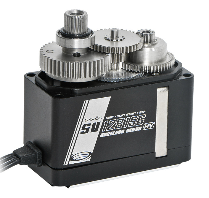 Savöx SV-1281SG Servo 60Kg 0.14s HV Alu Coreless Ståldrev
