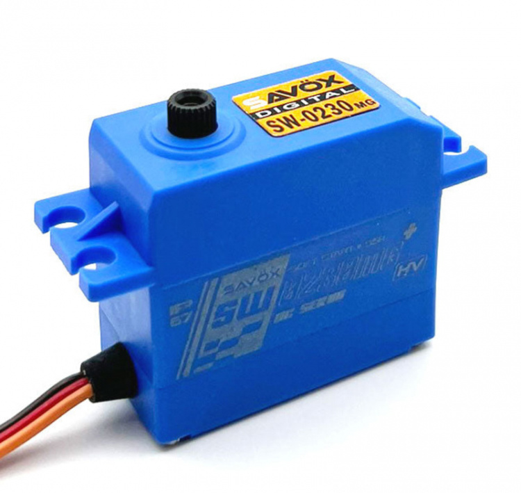 Savöx SW-0230MG Plus Servo 8kg 0.13s HV Metalldrev WP