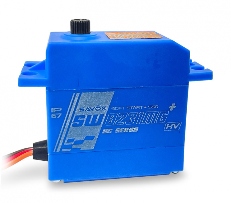 Savöx SW-0231MG-PLUS Servo 25kg 0.15s Metalldrev WP