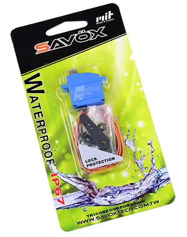 Savöx SW-0267MG Servo 6Kg 0.135s Metalldrev Mikro WP