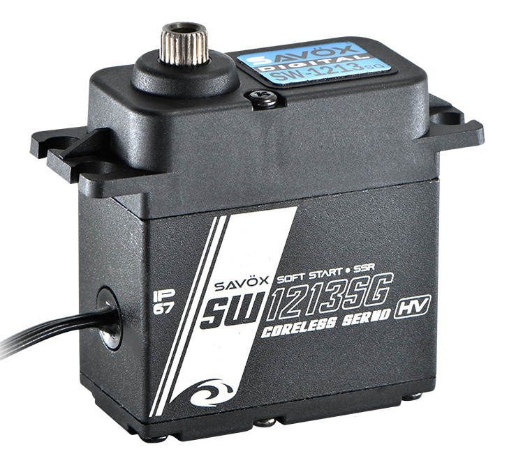 Savöx SW-1213SG Servo 38Kg 0.16s HV Alu BL Ståldrev WP