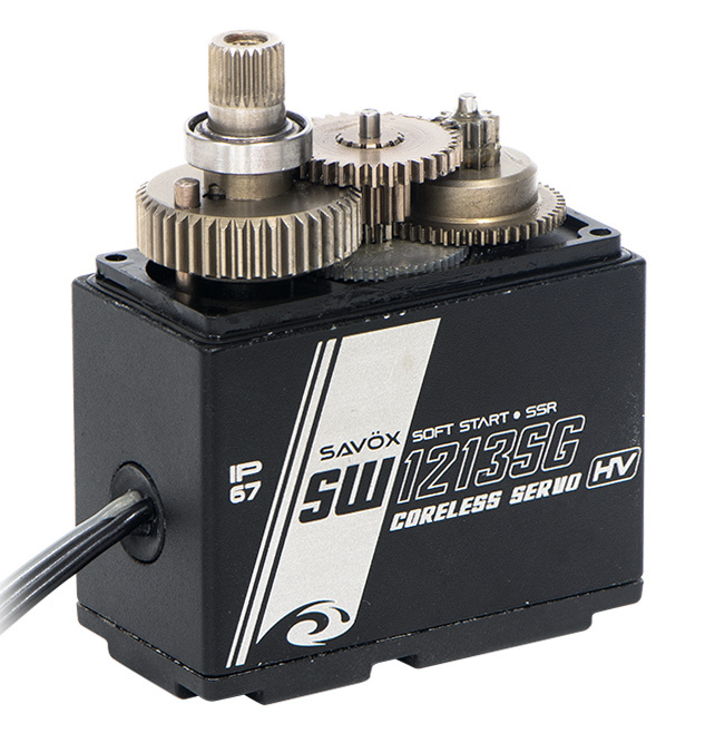 Savöx SW-1213SG Servo 38Kg 0.16s HV Alu BL Ståldrev WP