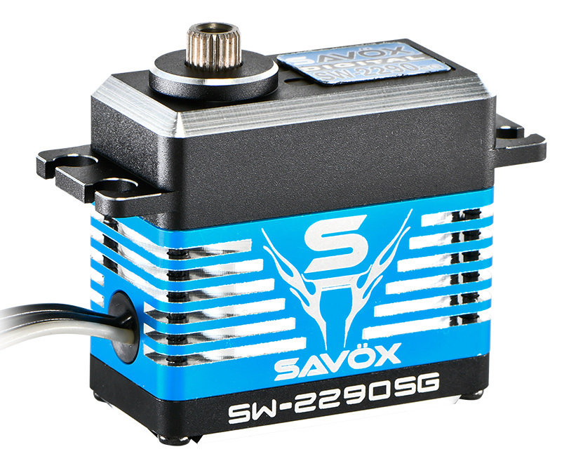 SAVÖX SW-2290SG Servo 50Kg 0.13s HV Alu Brushless Ståldrev WP