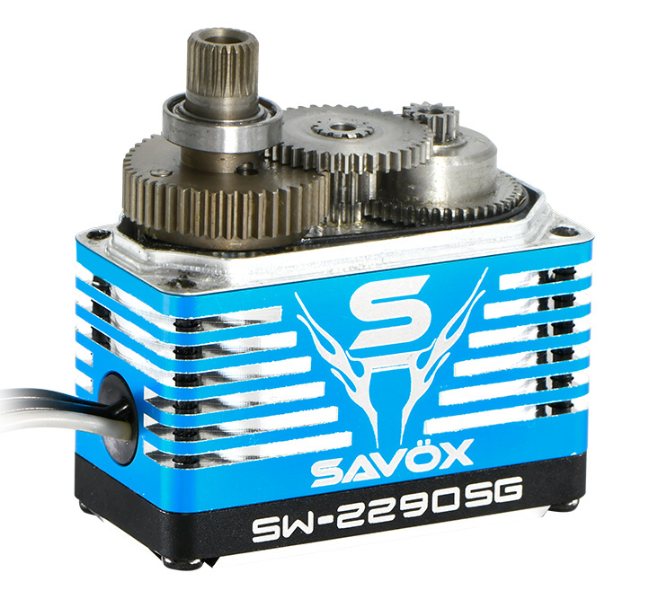 SAVÖX SW-2290SG Servo 50Kg 0.13s HV Alu Brushless Ståldrev WP