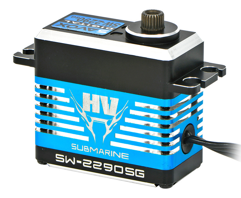 SAVÖX SW-2290SG Servo 50Kg 0.13s HV Alu Brushless Ståldrev WP