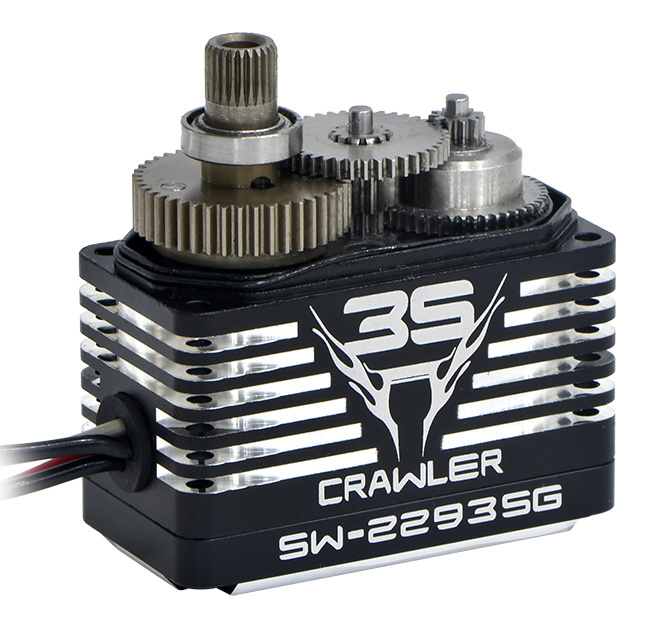 Savöx SW-2293SG Crawler Servo 75Kg 3S LiPo Powered Alu BL Ståldrev WP
