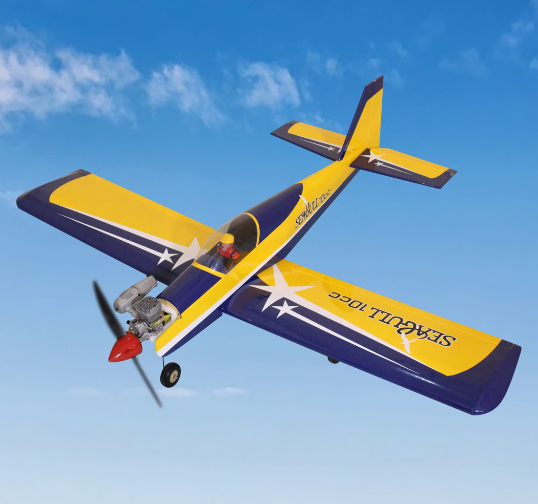 Seagull Sport Trainer V2 Low Wing Flygplan 7.5cc 144cm
