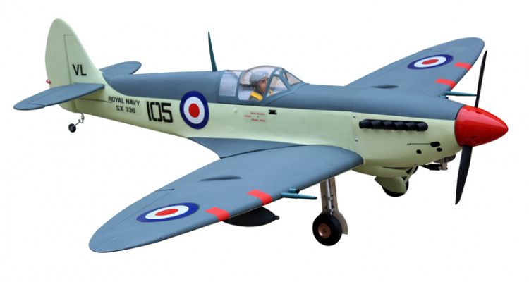 Seagull Supermarine Seafire 1640mm med el-landställ