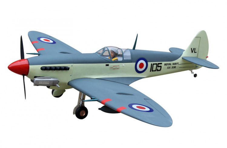 Seagull Supermarine Seafire 1640mm med el-landställ