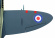 Seagull Supermarine Seafire 1640mm med el-landstll