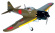 Seagull A6M Zero Fighter 15-20cc Gas ARF med Ellandstll