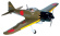 Seagull A6M Zero Fighter 15-20cc Gas ARF utan landställ Seagull A6M Zero Fighter 15-20cc Gas ARF utan landställ