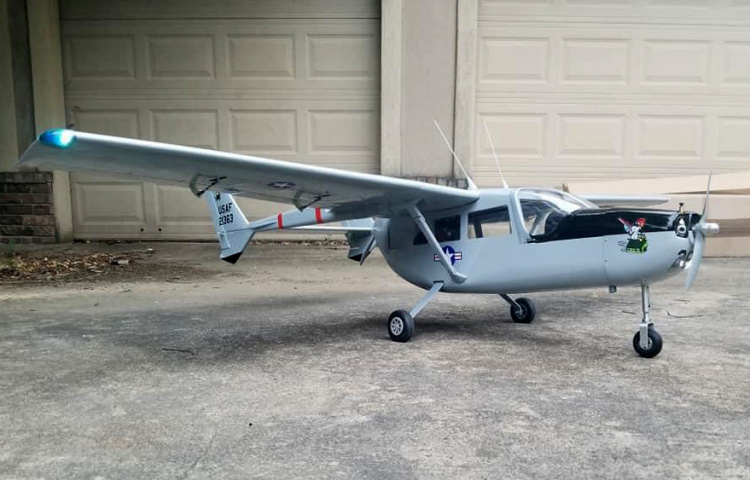 Seagull Cessna O-A2 Skymaster Militär 195cm .36-.46