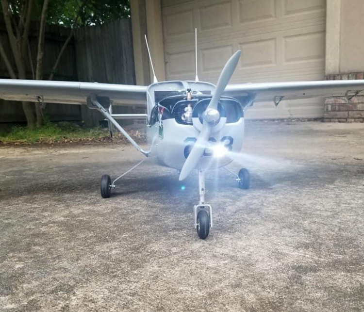 Seagull Cessna O-A2 Skymaster Militär 195cm .36-.46