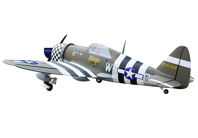 Seagull P-47G Thunderbolt ''Snafu'' 160cm ARF Ellandställ