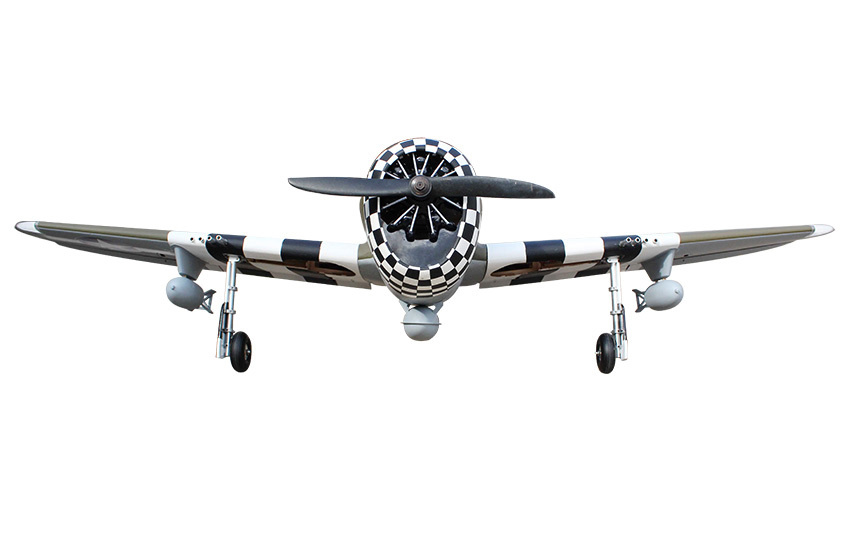 Seagull P-47G Thunderbolt ''Snafu'' 160cm ARF Ellandställ