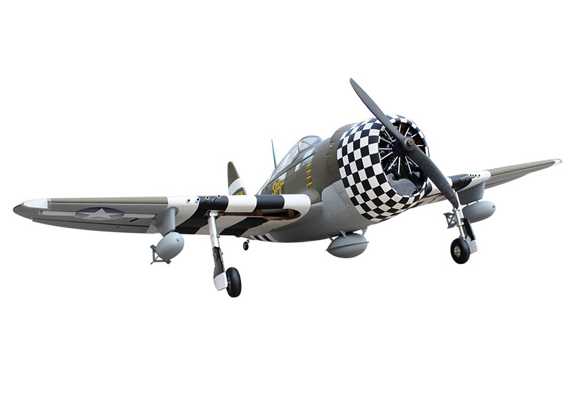 Seagull P-47G Thunderbolt ''Snafu'' 160cm ARF Ellandställ