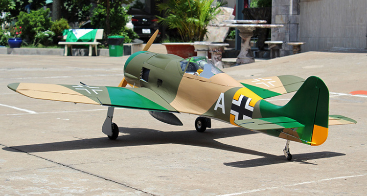 Seagull Focke-Wulf FW 190 2000mm 55cc El-landställ