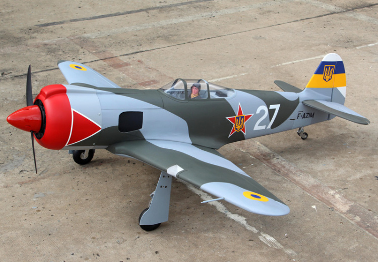Seagull YAK-3U 1600mm 20cc utan landställ ARF