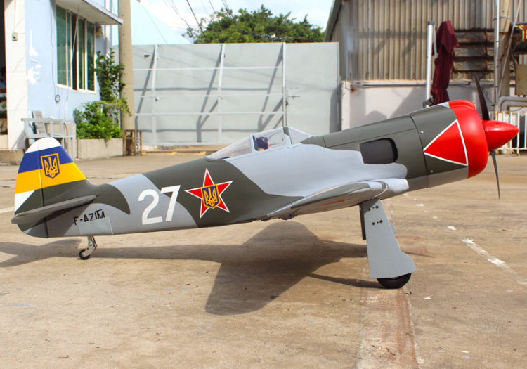 Seagull YAK-3U 1600mm 20cc utan landställ ARF