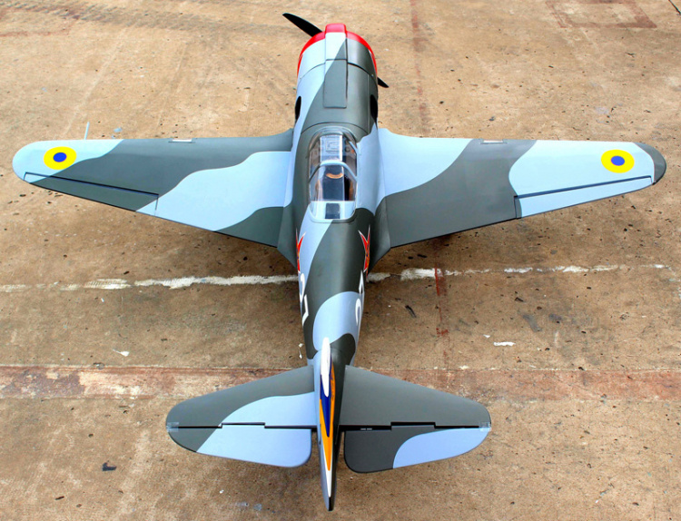 Seagull YAK-3U 1600mm 20cc utan landställ ARF