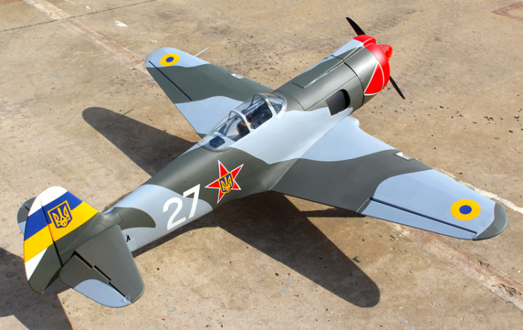 Seagull YAK-3U 1600mm 20cc utan landställ ARF