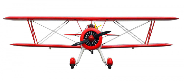 Seagull Red Baron Pizza Squadron Stearman 20cc ARF