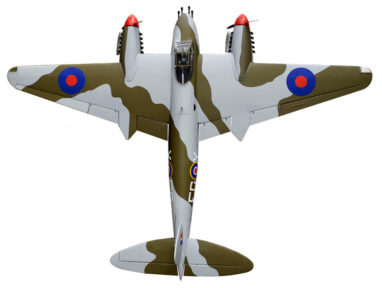 Seagull De-Havilland Mosquito Twin 2m 7.5-9cc ARF