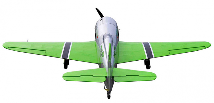 Seagull YAK-11 Reno Racer Perestroika 1776mm 35cc Gas Grön ARF