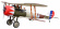 Seagull Nieuport 28 Replica Dubbeldeckare 1.7m 20-26cc ARF