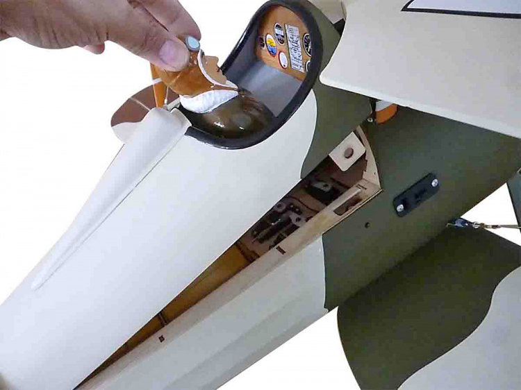 Seagull Nieuport 28 Replica Dubbeldeckare 1.7m 20-26cc ARF