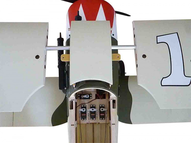 Seagull Nieuport 28 Replica Dubbeldeckare 1.7m 20-26cc ARF