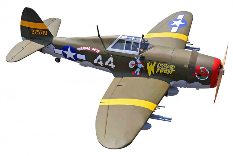Seagull P-47 Razorback 2.06m 50-61cc Gas ARF