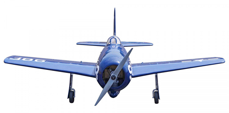 Seagull Grumman F8F Bearcat Navy 33cc Bensin ARF