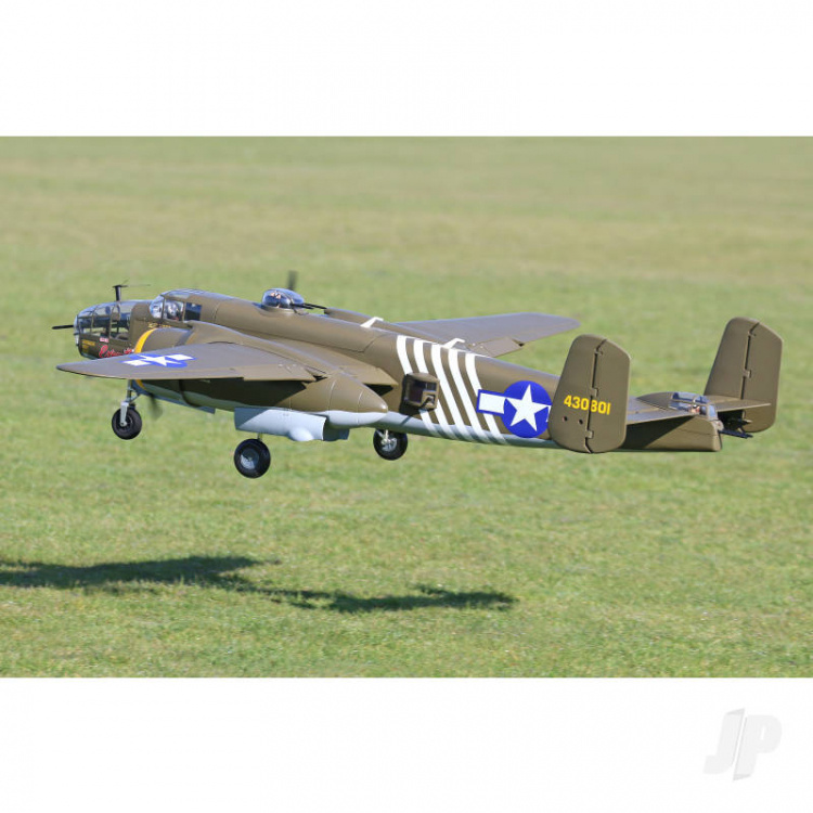 Seagull Mitchell B-25 20cc Gas med Infällbara Landställ ARF