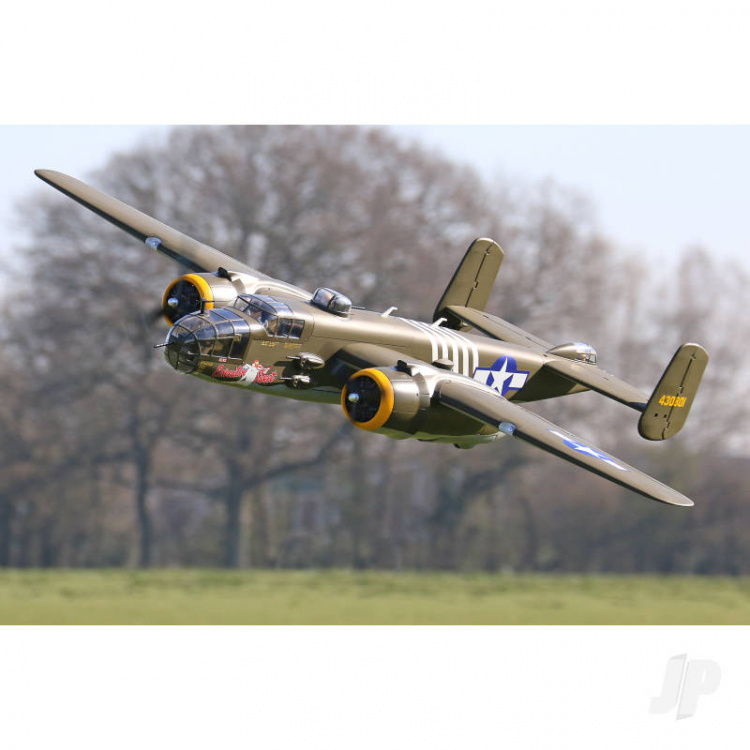 Seagull Mitchell B-25 20cc Gas med Infällbara Landställ ARF