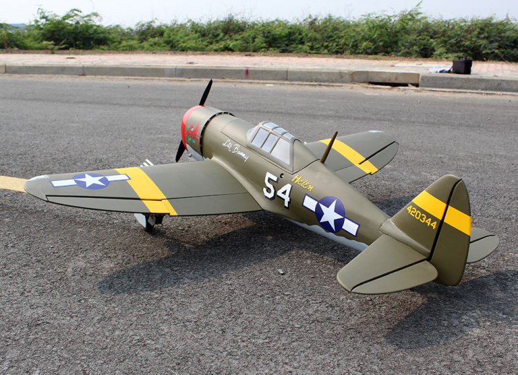 Seagull P-47D Little Bunny MKII 8-10cc Gas ARF