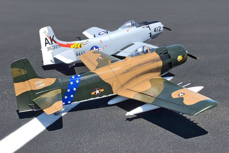 Seagull Skyraider Grå 35-60cc Bensin 2.15m ARF