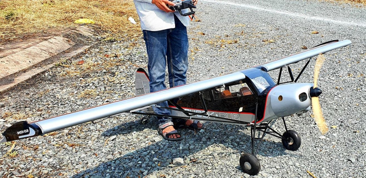 Seagull Shock Cub 35-55cc ARF 2.59m Silver/Svart